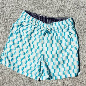 Art Class Boys Swim Trunks, Checkered Print, Size S (6/7)- Like New!